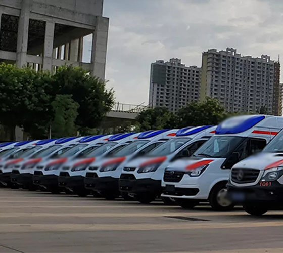 丹凤县服务车队展示