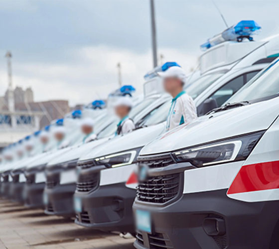 丹凤县服务车队展示